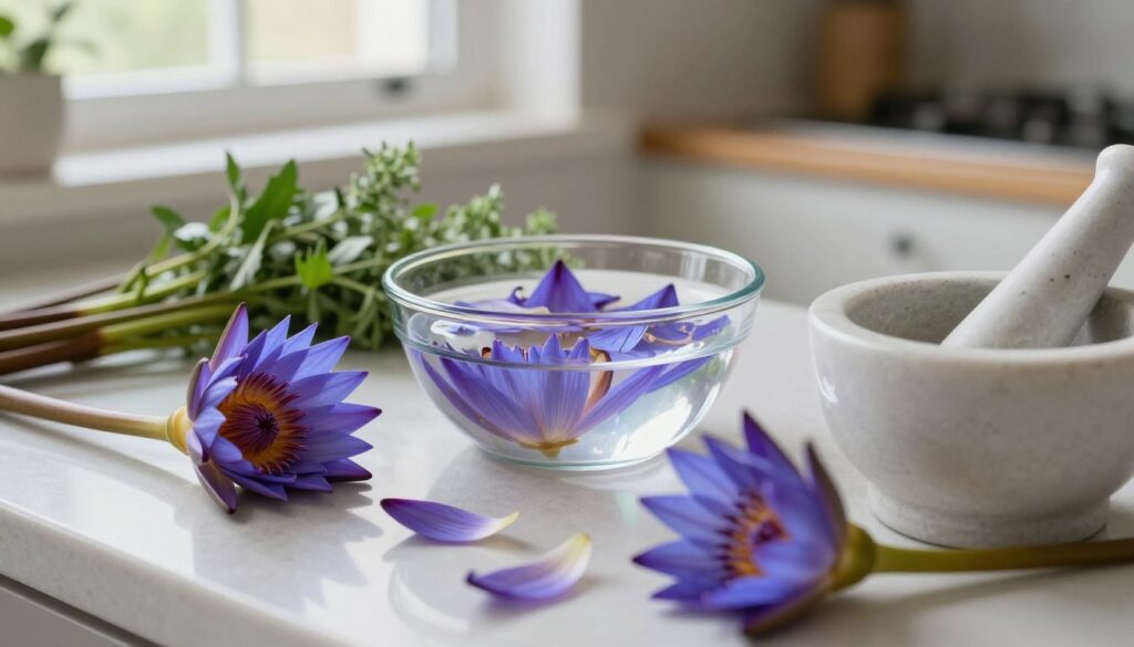 Blue Lotus preparation methods