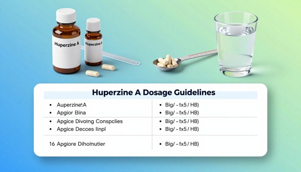 huperzine a dosage guidelines