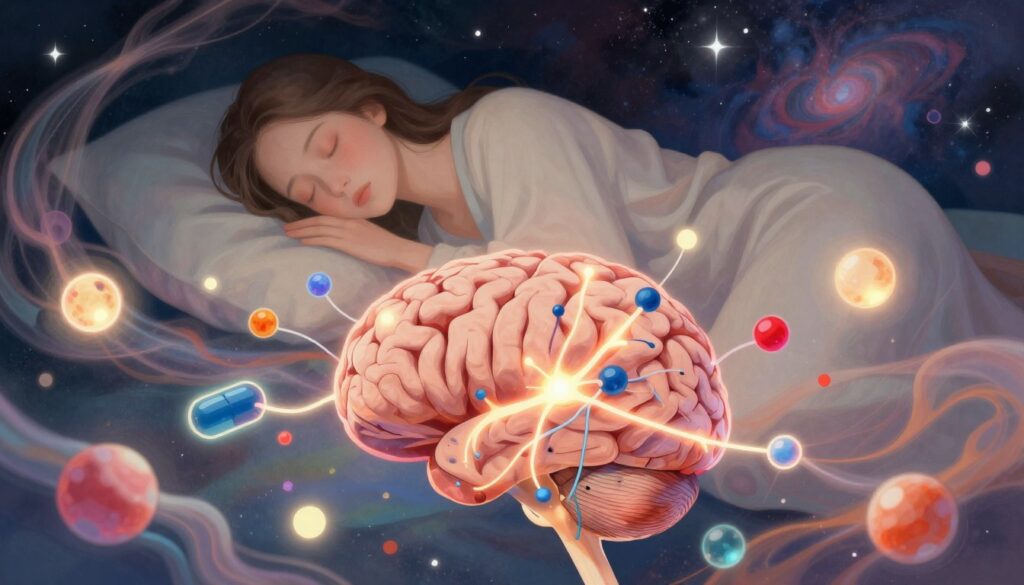 neurotransmitter synthesis and dream recall